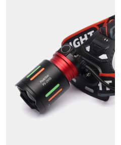 PeakStar PS-2910 Şarjlı Profesyonel Zoomlu Kamp Avcı Balıkçı Kafa Lambası Feneri