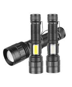 Ps-6153 10000 Lümen Zoomlu Mıknatıslı TG Cob Led Powerbank Özellikli Profesyonel El Feneri