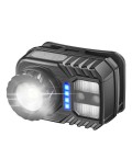 PS-571 Sensör XPG COB LED USB Şarj Edilebilir Lityum Pilli Zoomlu Kafa Lambası