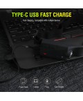 PS-001 5 Aydınlatma Modlu COB LED Sensörlü USB Şarj  Edilebilir Dahili Pilli Kafa Lambası